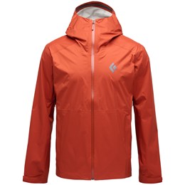 Black Diamond Fineline Stretch Shell Jacket Herre S Orange Skaljakker