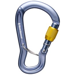 Black Diamond Gridlock Screwgate Carabiner Grå Karabiner