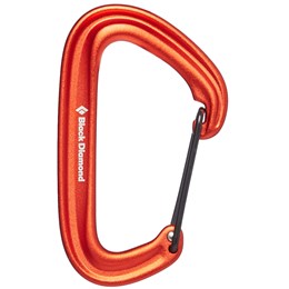 Black Diamond LiteWire Carabiner Orange Karabiner