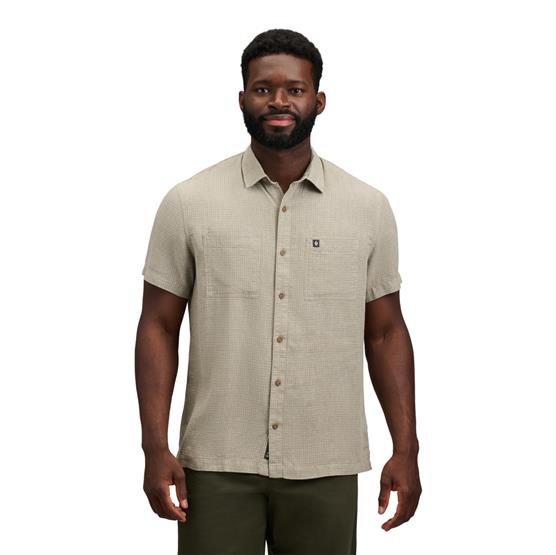 Black Diamond Mens Scenic Route SS Shirt, Chalk