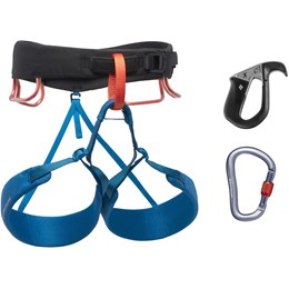 Black Diamond Momentum Harness Pilot Package Klatresele S Blå Klatreseler