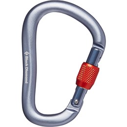 Black Diamond RockLock Screwgate Carabiner Grå Karabiner