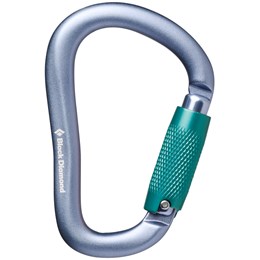 Black Diamond Rocklock Triple Lock Carabiner Grå Karabiner