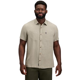 Black Diamond Scenic Route SS Shirt Herre L Beige Skjorter