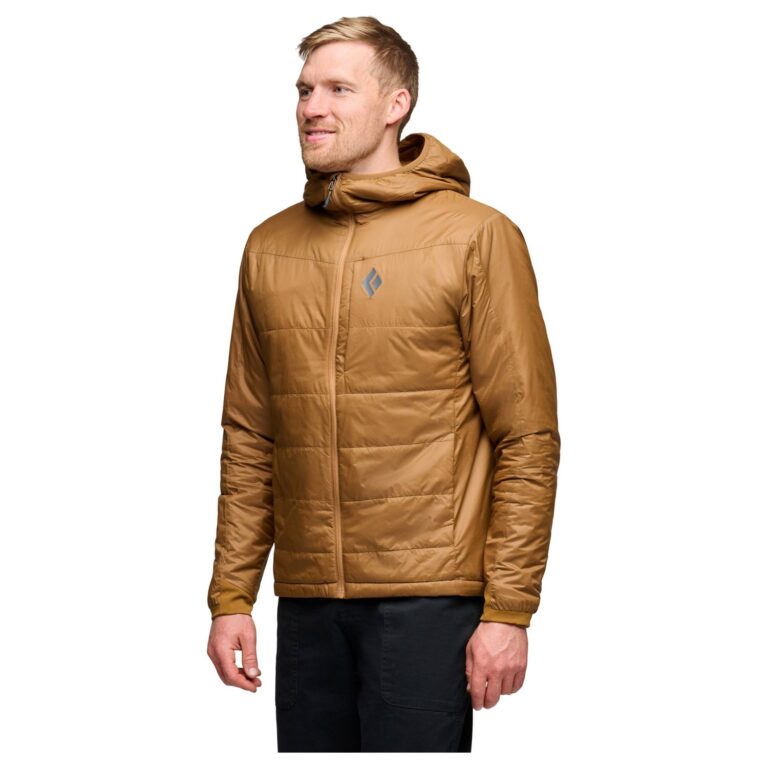 Black Diamond Solution 2.0 Hoody Herre M Rye Fiberjakker