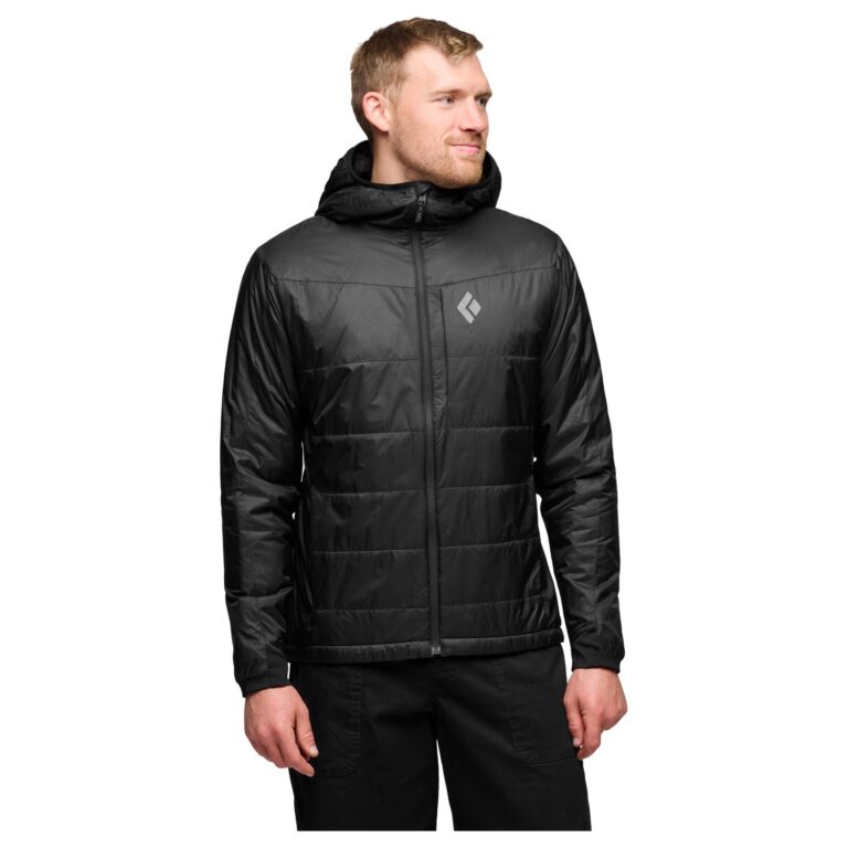 Black Diamond Solution 2.0 Hoody Herre S Sort Fiberjakker
