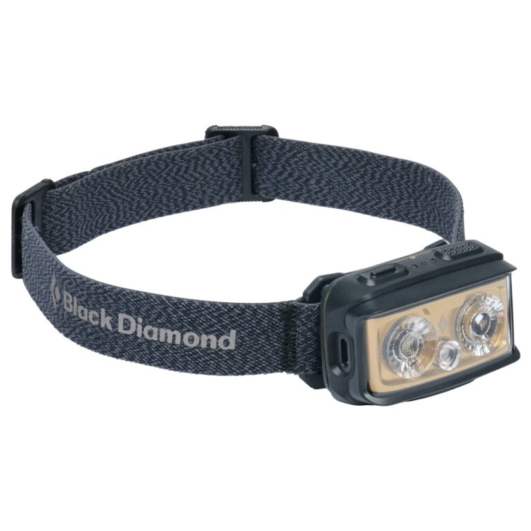 Black Diamond Storm+ Pandelampe Sort Pandelamper