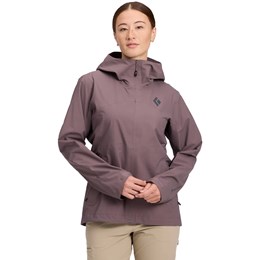 Black Diamond Strataline Stretch Shell Jacket Dame S Lilla Skaljakker