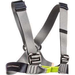 Black Diamond Vario Chest Harness Unisex O/S Sort Seler