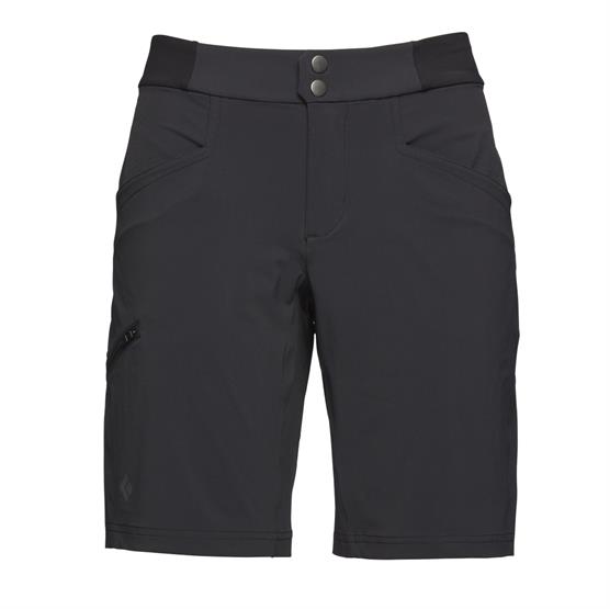 Black Diamond Womens Valley Shorts, Black