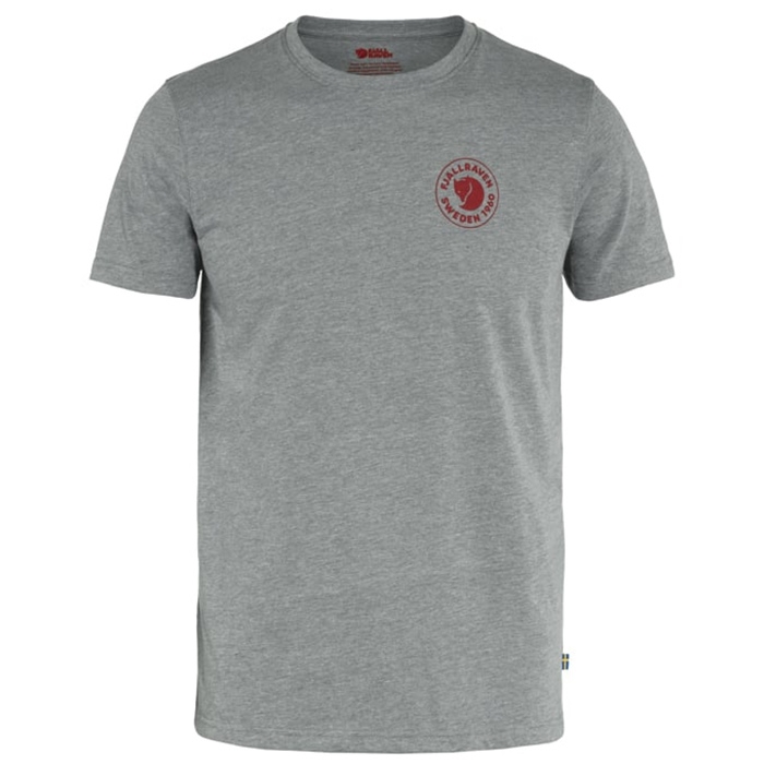 Black Friday: Fjällräven 1960 Logo T-Shirt Herre / Mænd-grey melange-XL - Skjorter