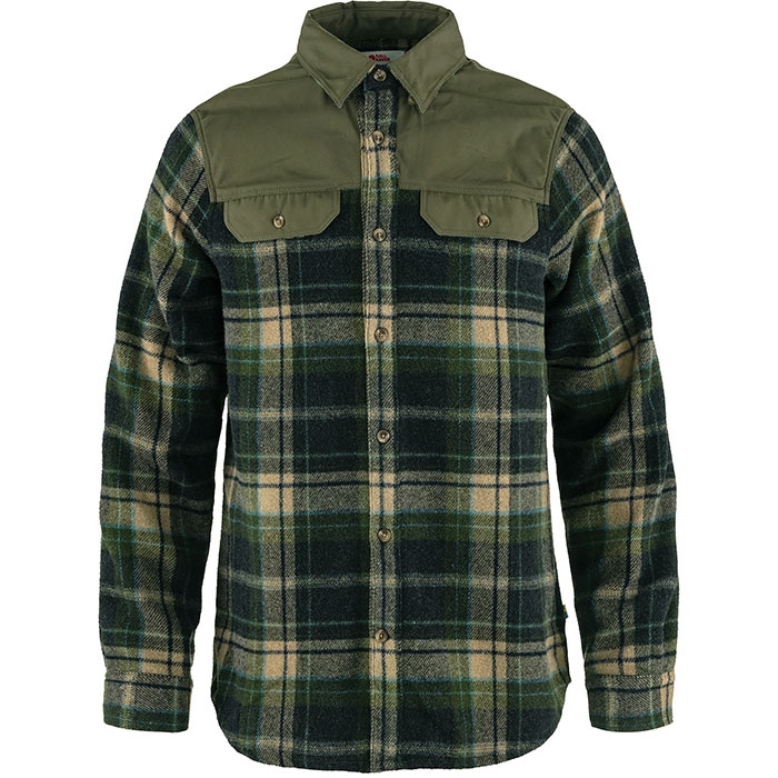 Black Friday: Fjällräven Granit Shirt Herre / Mænd, laurel green-L - Skjorter