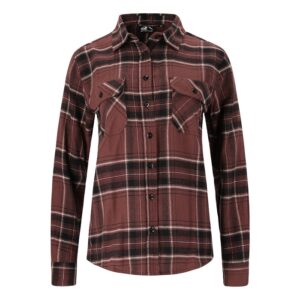 Black Friday: Whistler Jamba Dame flannel skjorte, marron-44 - Skjorter