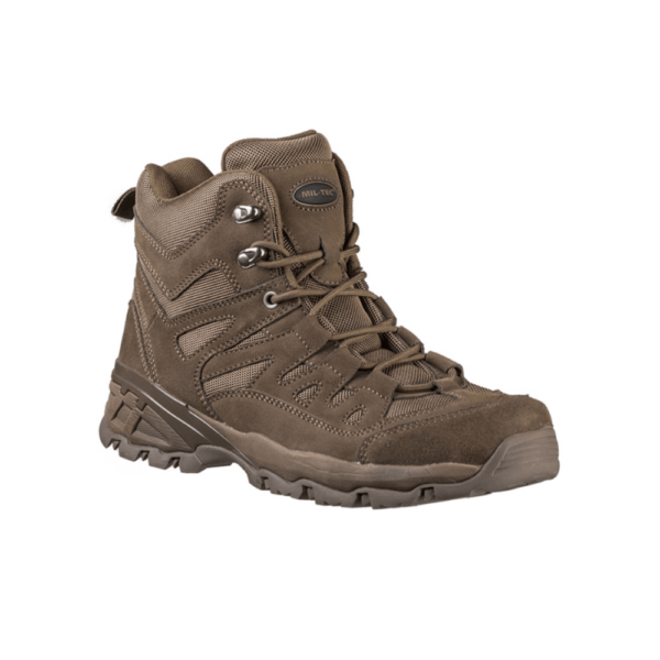 Brune vandrestøvler til herre | Brown Squad Boots 5 Inch - Mil-Tec - 10