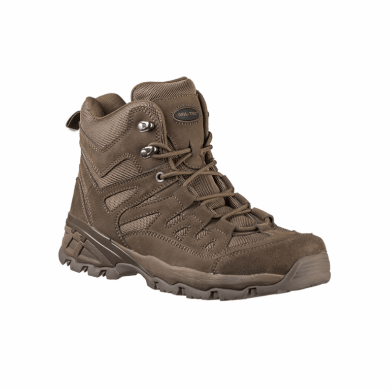 Brune vandrestøvler til herre | Brown Squad Boots 5 Inch - Mil-Tec - 6