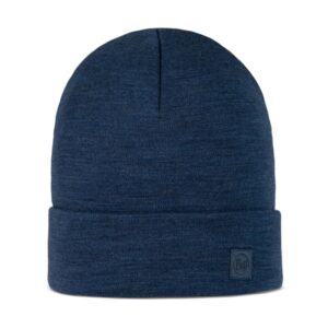 Buff Heavyweight Beanie Merino-solid night blue - Hue