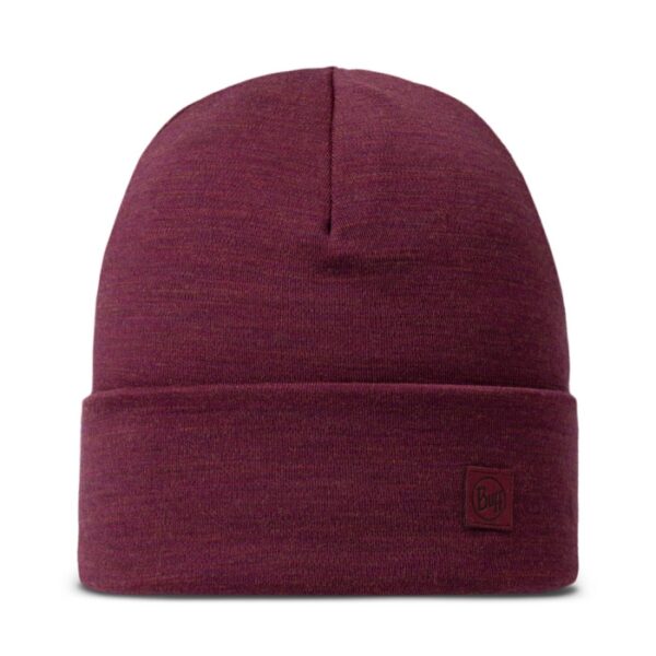 Buff Heavyweight Beanie Merino-tibetan red - Hue