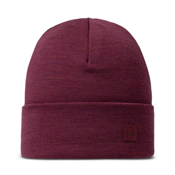 Buff Heavyweight Beanie Merino-tibetan red - Hue