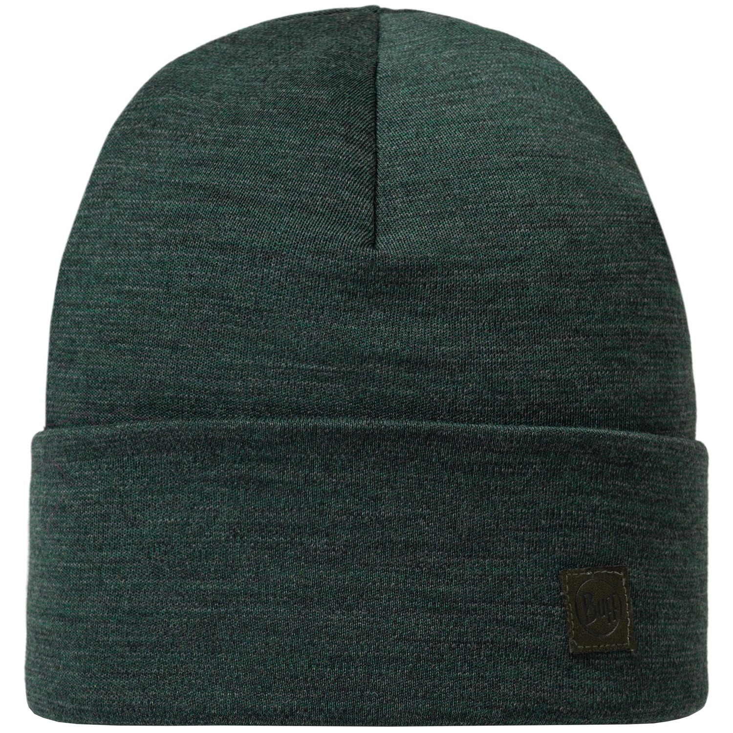 Buff Merino Wool Heavyweight Beanie O/S Grøn Huer & pandebånd