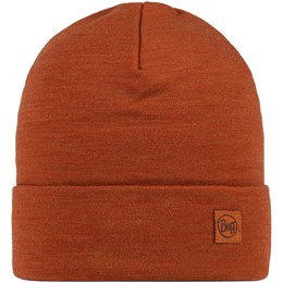 Buff Merino Wool Heavyweight Beanie Unisex O/S Brun Huer & pandebånd
