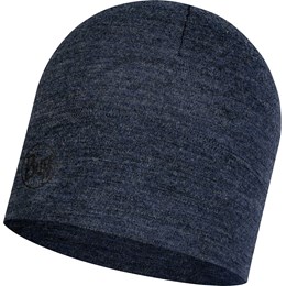 Buff Merino Wool Midweight Beanie Unisex O/S Blå Huer & pandebånd