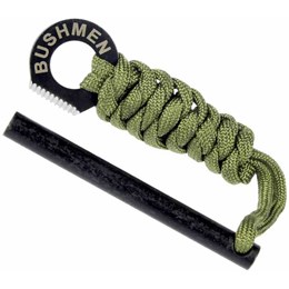 Bushmen Rebel Firesteel Grøn Optænding