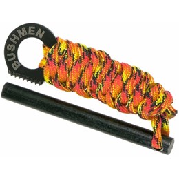 Bushmen Rebel Firesteel Rød Tændstål & optænding