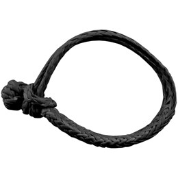Bushmen Soft Shackle Sort Tilbehør til hængekøjer