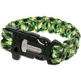 Bushmen Survival Bracelet 3M Grøn Optænding