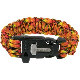 Bushmen Survival Bracelet 3M Rød Optænding