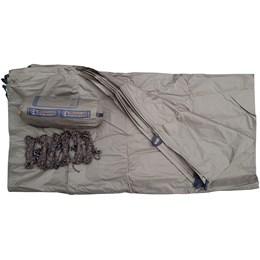Bushmen Ultralight Tarp 3x3 Grøn Tarps