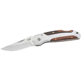 CJH Pakka Wood Pocket Knife Foldekniv Foldeknive
