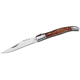 CJH Quince Wood Pocket Knife AISI 420 Foldeknive