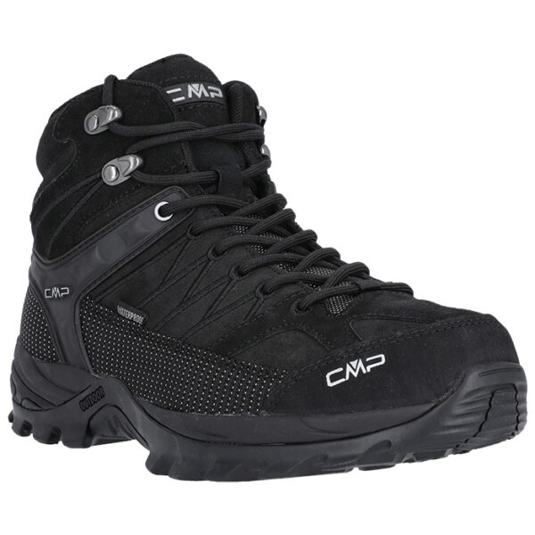 CMP Rigel Mid Outdoor Men, black/nero-43 - Vandrestøvler