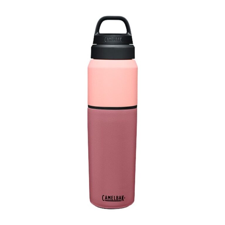CamelBak MultiBev 22oz/16oz Termoflaske med kop - Terracotta Rose/Camellia Pink