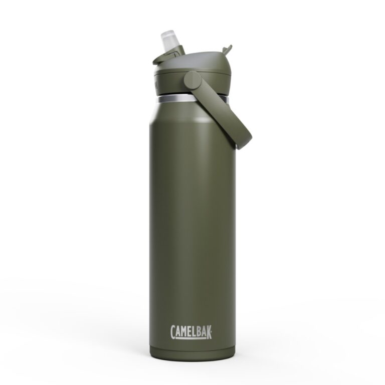 CamelBak Thrive Flip Straw VSS Termoflaske med sugerør - 1 L - Moss