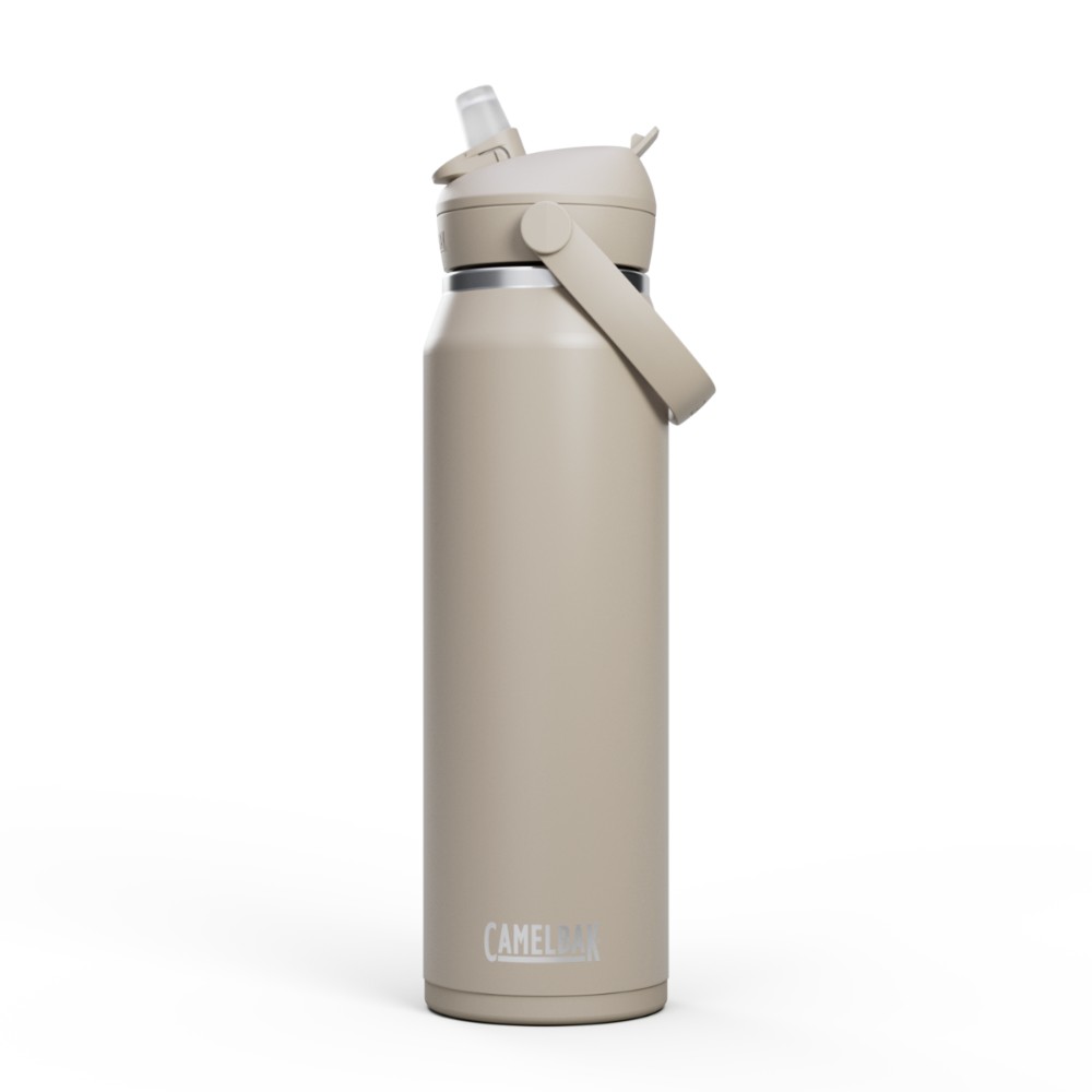 CamelBak Thrive Flip Straw VSS Termoflaske med sugerør - 1 L - Stone