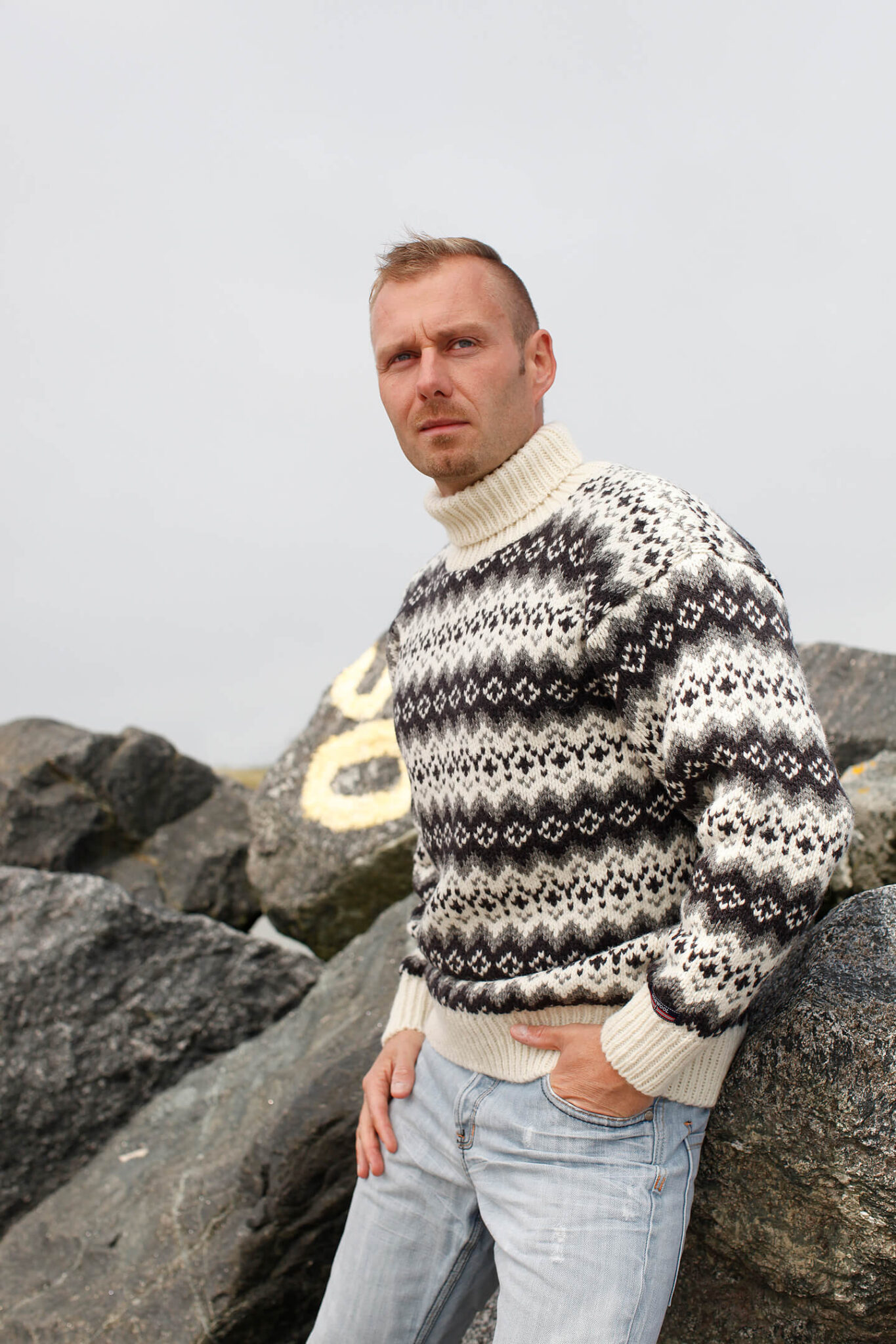 Charm Islænder sweater XXL