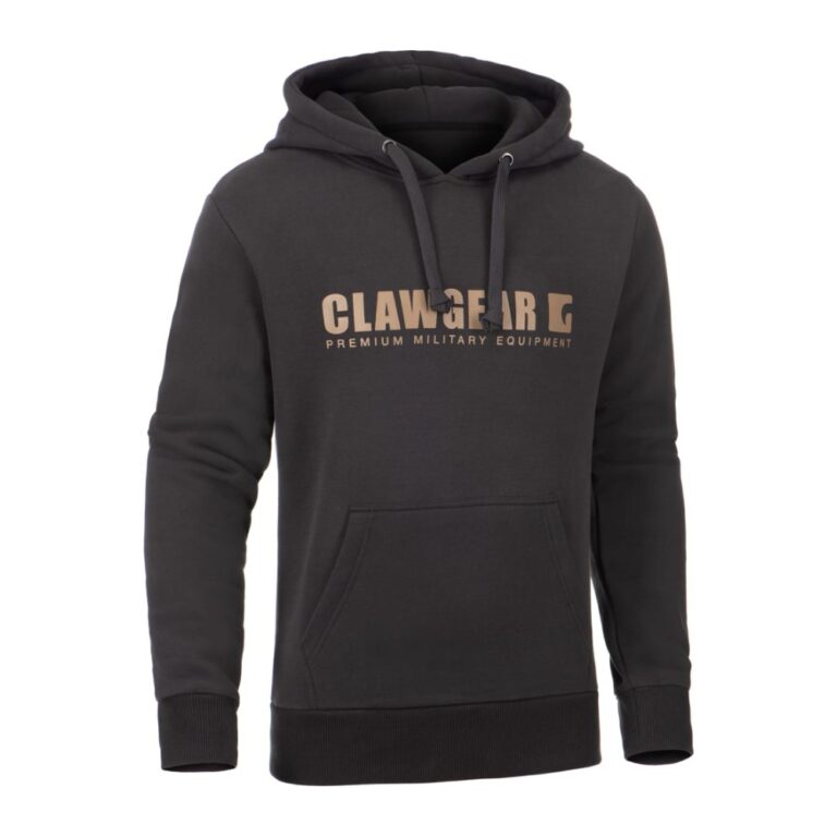 Clawgear CG Logo Hoodie Hættetrøje - S - Black