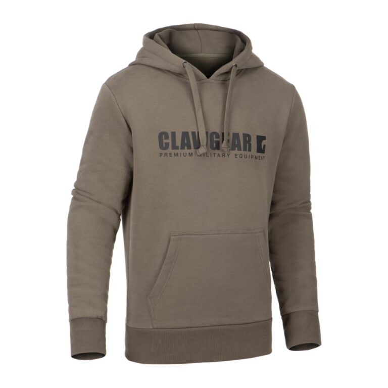 Clawgear CG Logo Hoodie Hættetrøje - S - RAL 7013