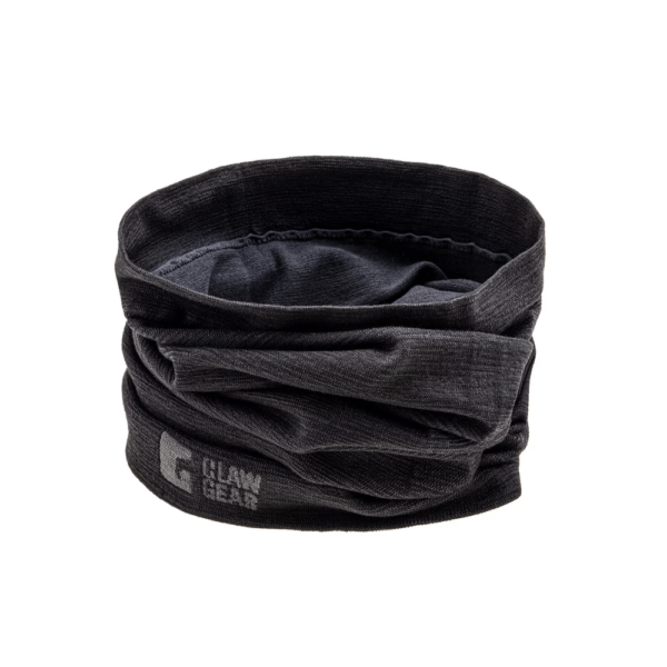 Clawgear Halsedisse Merino uld Lang - Sort