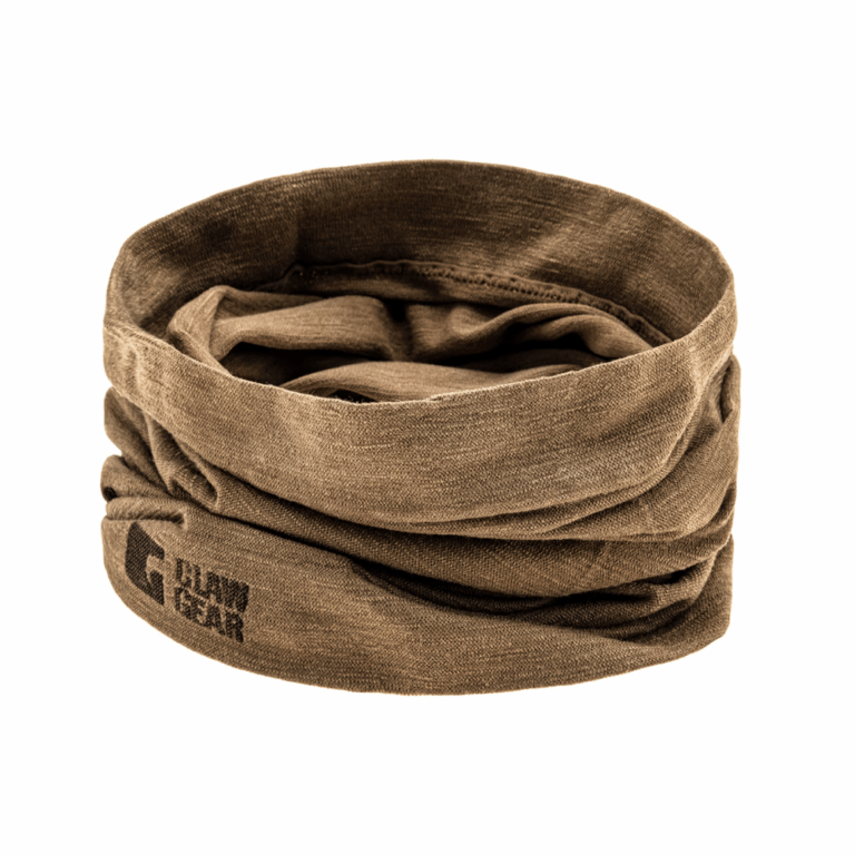 Clawgear Halsedisse Merino uld Lang - Stone Grey Olive