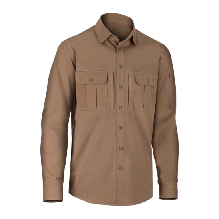 Clawgear Picea Shirt LS Skjorte - XS - Khaki