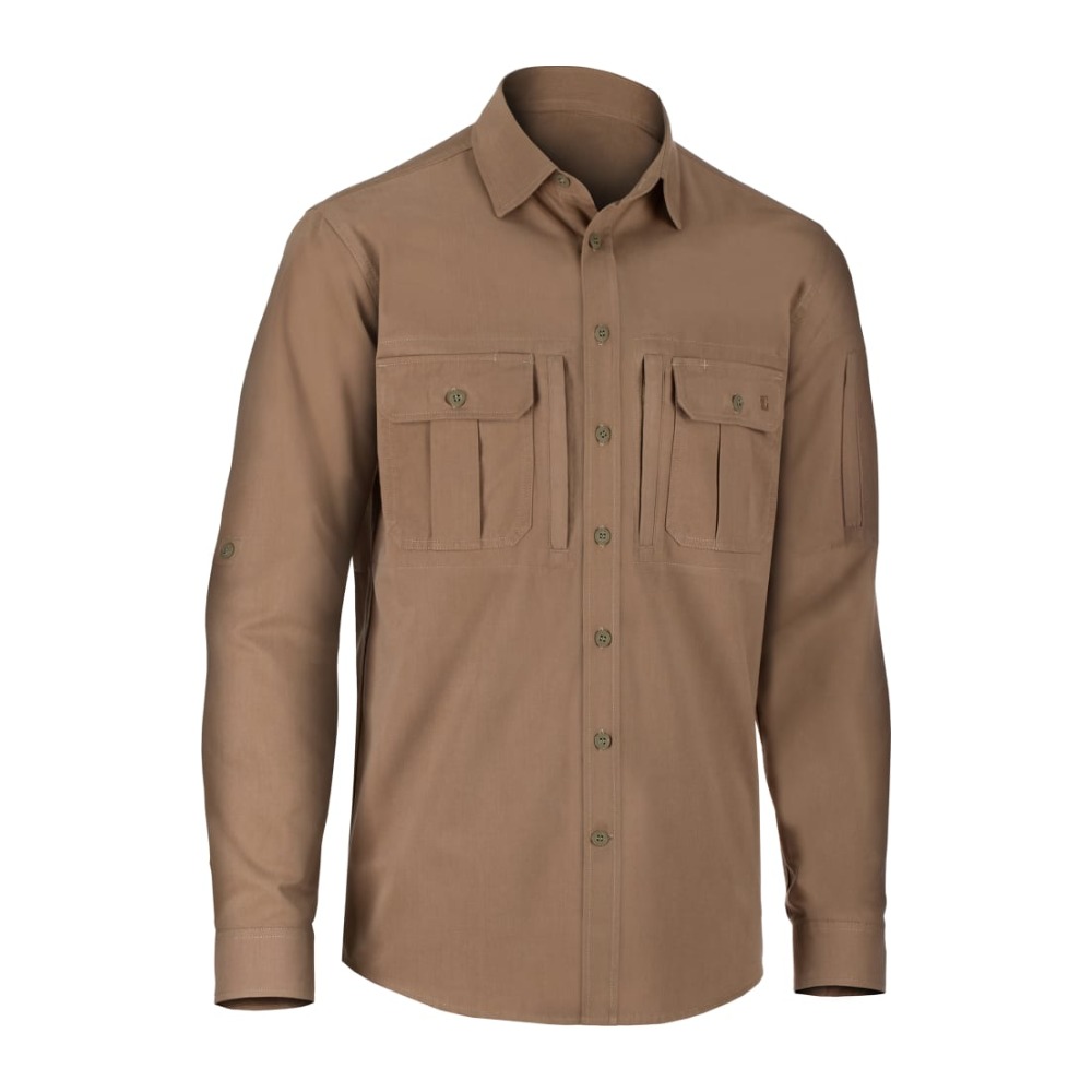 Clawgear Picea Shirt LS Skjorte - XS - Khaki