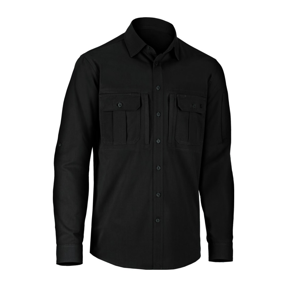 Clawgear Picea Shirt LS Skjorte - XXL - Black