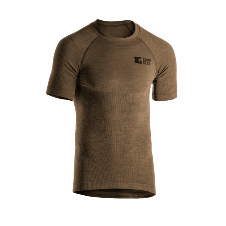 Clawgear Undertrøje i Merino Uld herre - XL - Stone Grey Olive