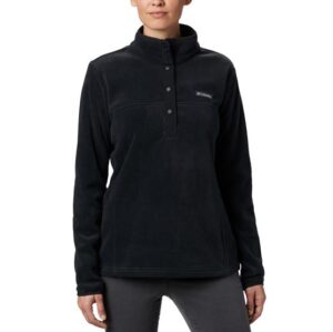 Columbia Benton Springs 1/2 Snap Pullover Womens, Black