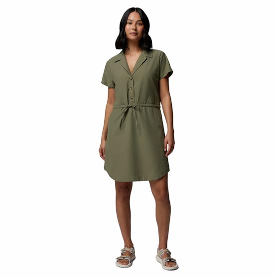 Columbia Cedar Crest Dress Womens, Stone Green