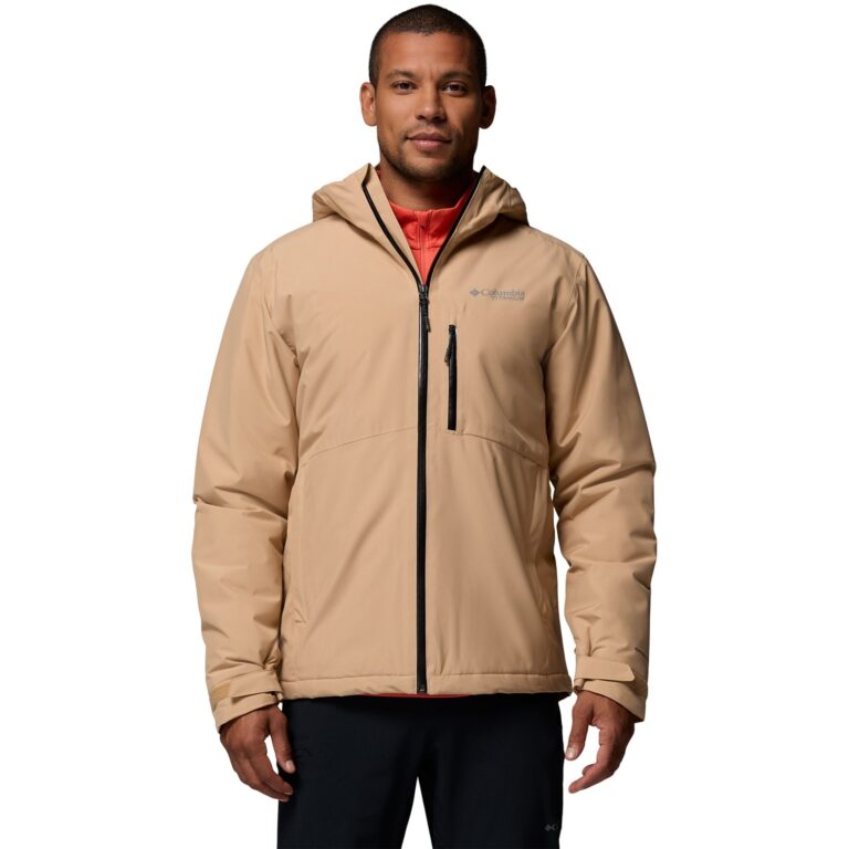 Columbia Explorer's Edge II Insulated Jacket Herre L Brun/Beige Fiberjakker