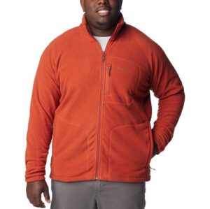 Columbia Fast Trek II Full Zip Fleece Mens, Warp Red